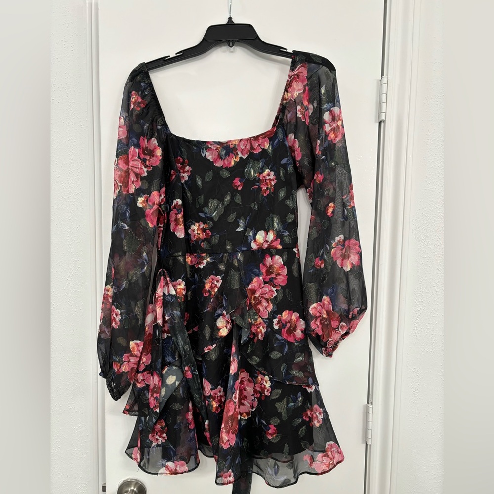 Floral midi dress